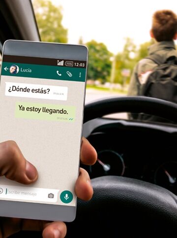 Usar el celular al volante causa principal de accidentes
