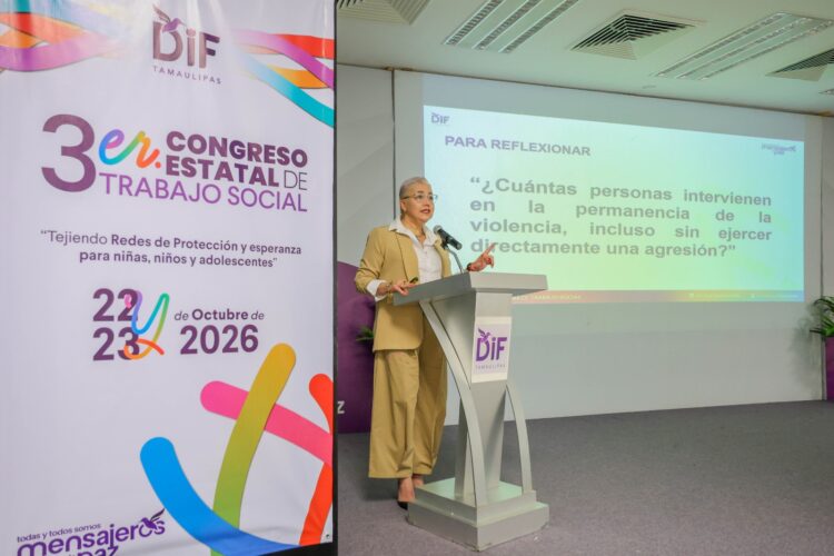 Promueve DIF Tamaulipas la profesionalización del trabajo social en favor de las familias