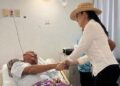 Sombrero en mano, la Diputada Marina Ramírez siempre trabajando para el pueblo