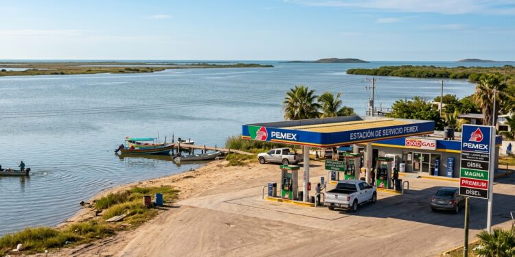 Pescadores necesitan una gasolinera en la orilla de la laguna madre