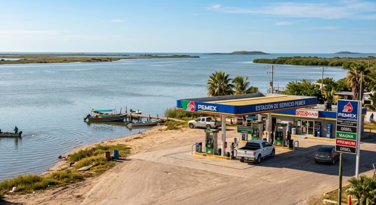 Pescadores necesitan una gasolinera en la orilla de la laguna madre