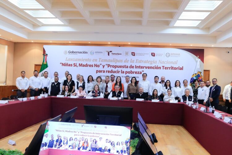 Lanzan en Tamaulipas estrategia para prevenir embarazo infantil y reducir pobreza