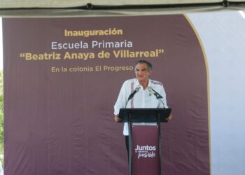 Inauguración de nueva primaria en Nuevo Laredo fortalece educación humanista: Américo