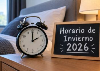 El 1 de noviembre inicia el horario de invierno 2026