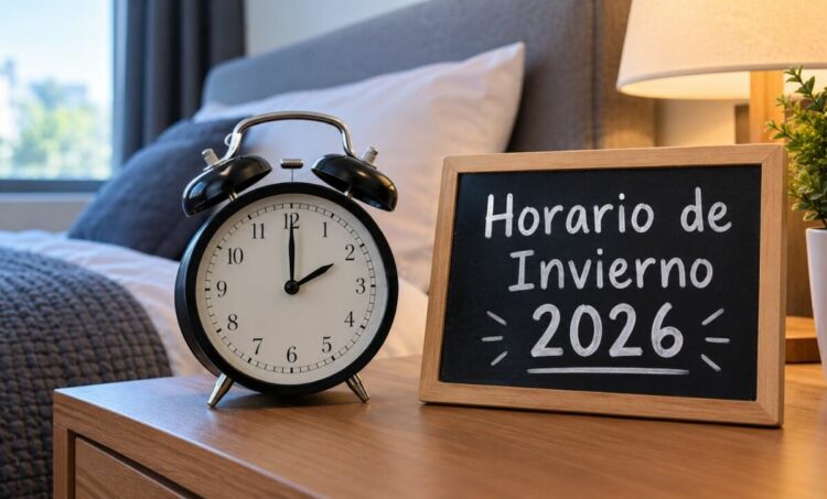 El 1 de noviembre inicia el horario de invierno 2026